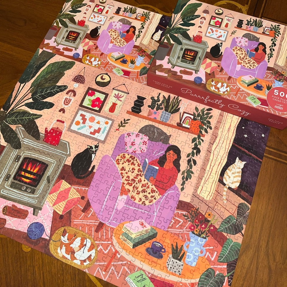 500 pieces puzzle 🧩